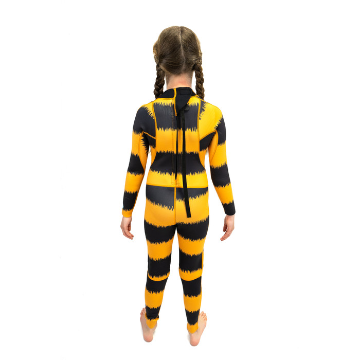 2023 Saltskin Junior 2mm Back Zip Wetsuit STSKNBEE01 - Bee